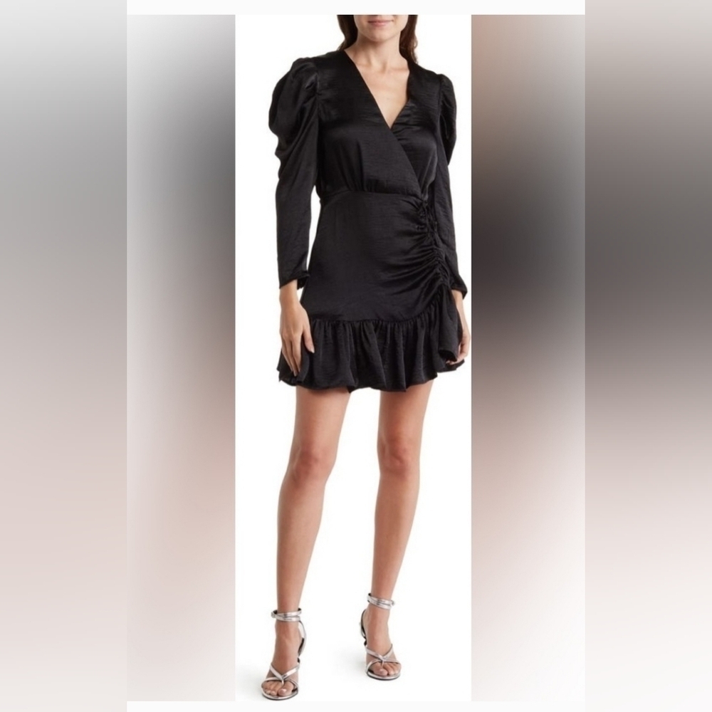 NWT STEVE MADDEN NYLA Long Sleeve Dress L